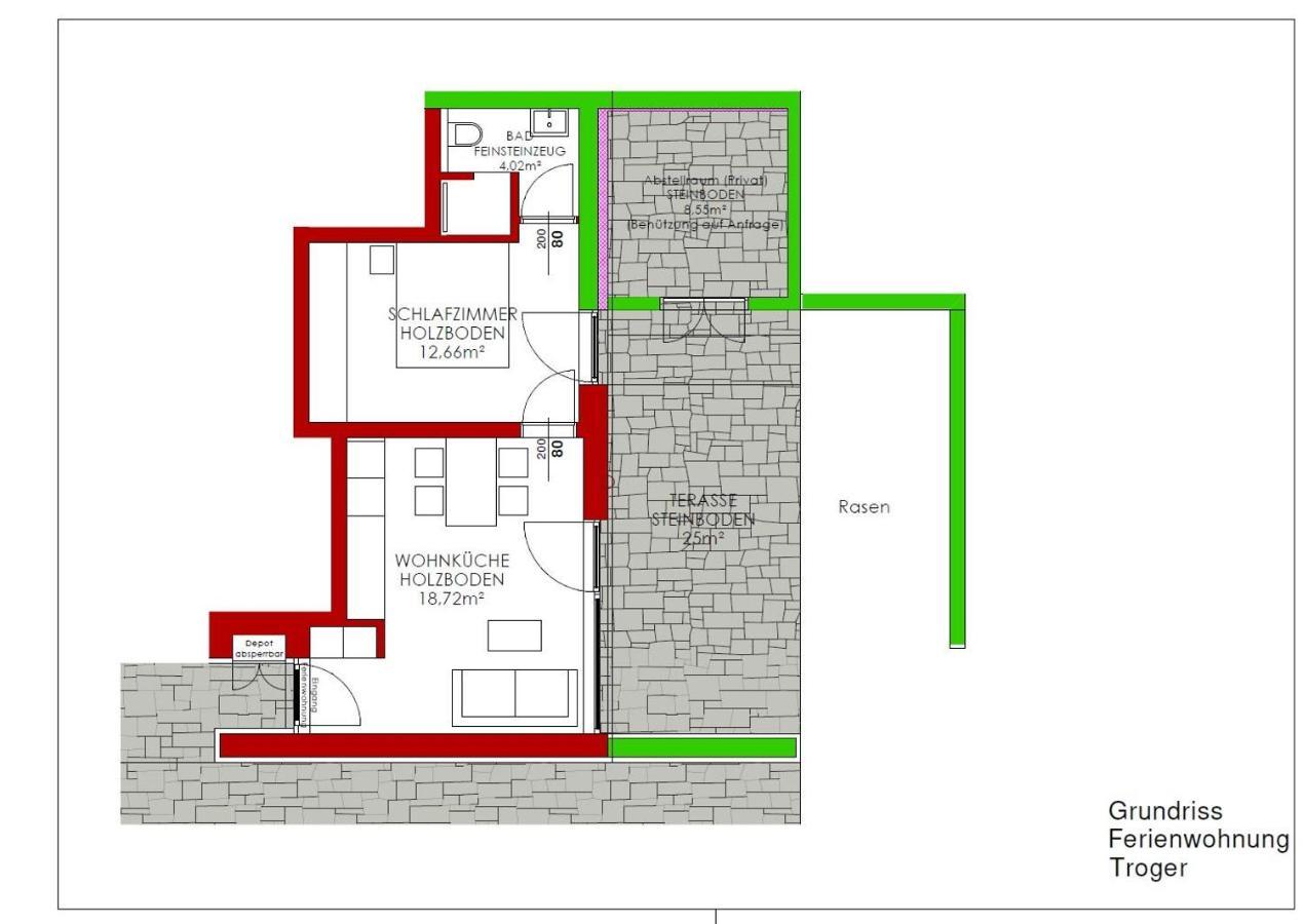Ferienwohnung Troger 菲伯布伦 外观 照片